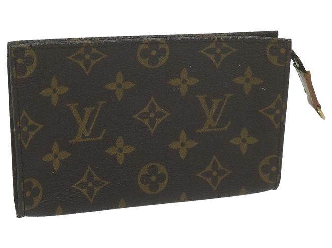 LOUIS VUITTON Monogram Bucket PM Pouch Accessory Pouch LV Auth yk10605
