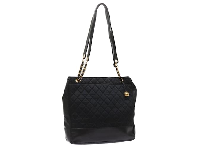 CHANEL Matelasse Shoulder Bag Leather Black CC Auth 65441  ref.1244709