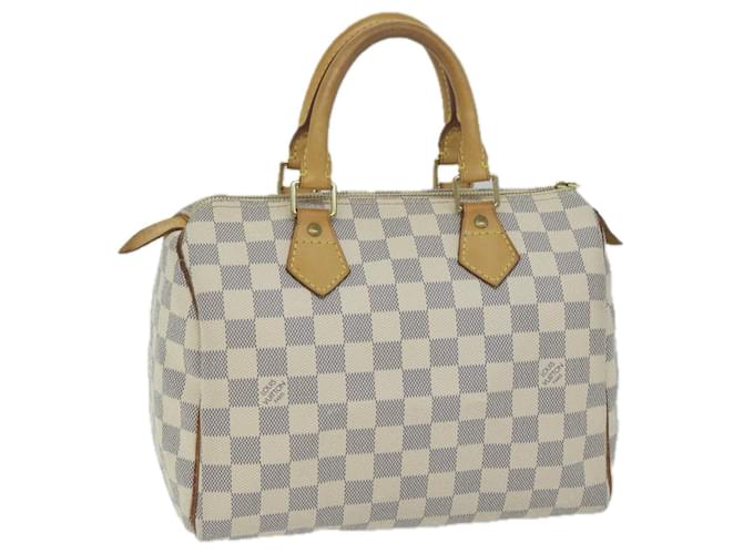 Louis Vuitton Damier Azur Speedy 25 Hand Bag N41534 LV Auth 65682  ref.1244713