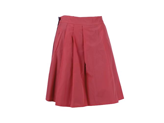Autre Marque Rubino Gaeta Pleated Skirt Pink  ref.1244754