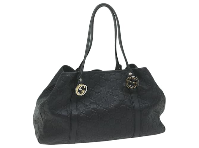 GUCCI GG Canvas GG Twins Tote Bag Black 232957 Auth yk10558  ref.1244787