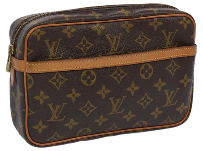 Louis Vuitton Monogram Compiegne 23 Clutch Bag M51847 LV Auth am5734 Cloth  ref.1244791