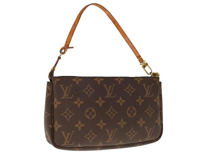 LOUIS VUITTON Monogram Pochette Accessoires Pochette M51980 Auth LV 61512 Toile Monogramme  ref.1244809