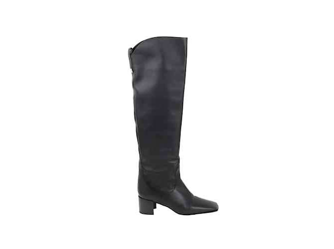 Free Lance Leather boots Black  ref.1244831