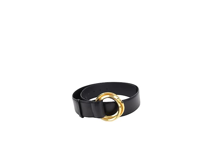 Salvatore Ferragamo Leather belt Black  ref.1244840