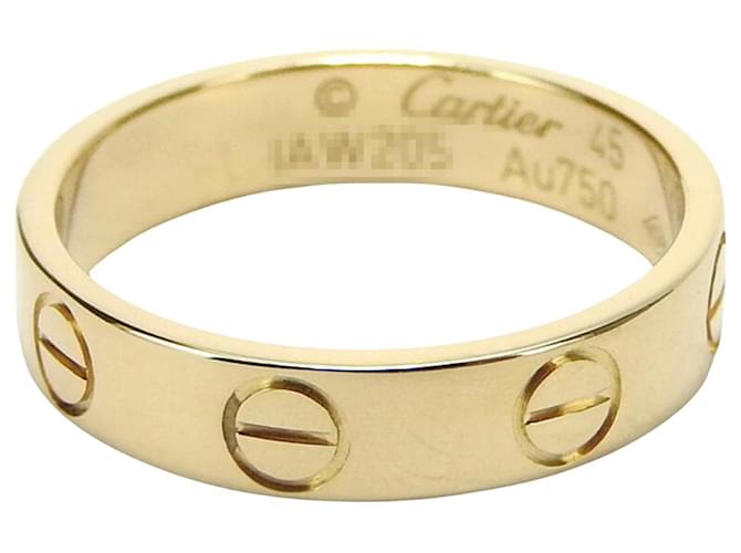 Cartier Love Dourado Ouro amarelo  ref.1244891