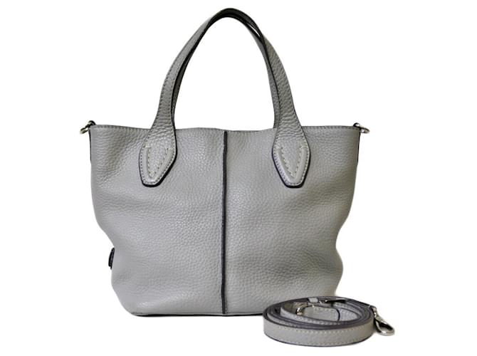 Tod's Grey Leather  ref.1245031