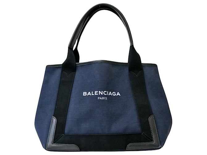 Everyday Balenciaga Hippo Blu navy Tela  ref.1245077