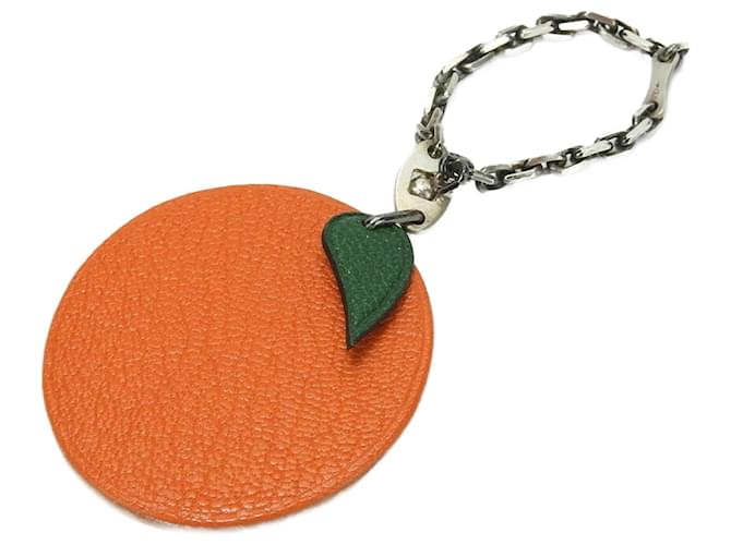Hermès Hermes Orange Leather  ref.1245110