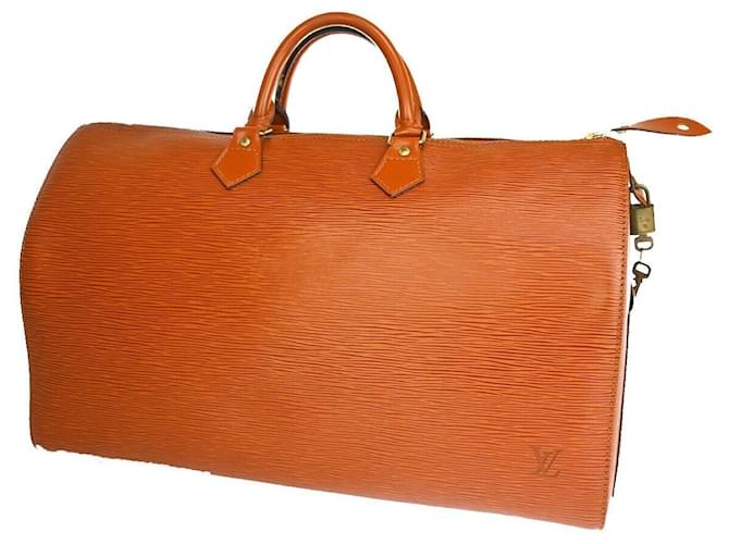 Louis Vuitton Speedy 40 Brown Cloth  ref.1245169