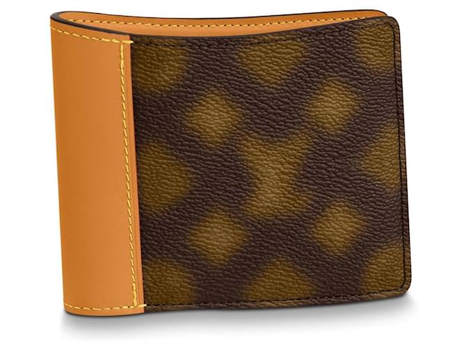 Louis Vuitton LV Slender wallet new Brown Leather  ref.1245177