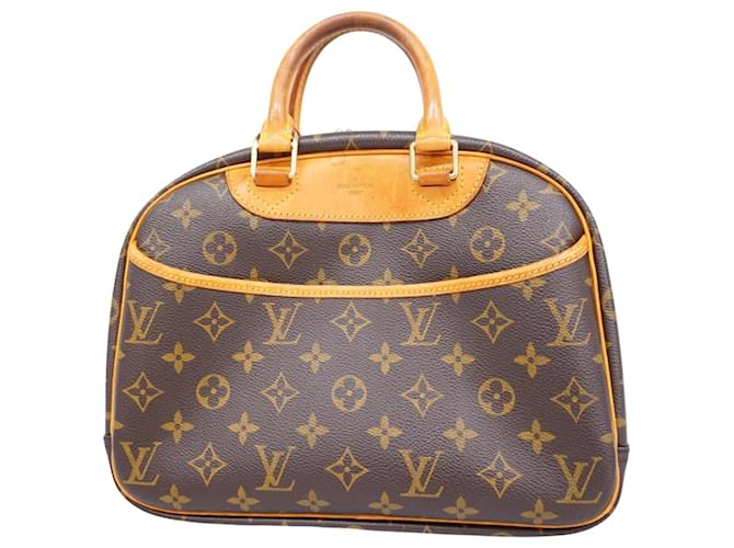 Louis Vuitton Trouville Brown Cloth  ref.1245202