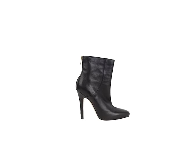 Jimmy Choo Leather boots Black  ref.1245248