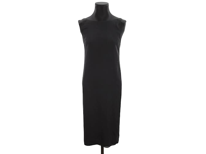 Jil Sander Silk dress Black  ref.1245251