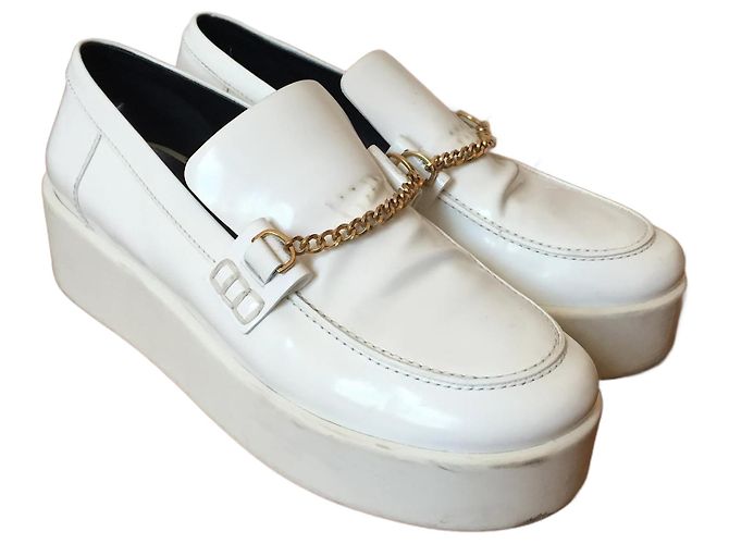 Céline CELINE Mules & clogs T.EU 38 Leather White