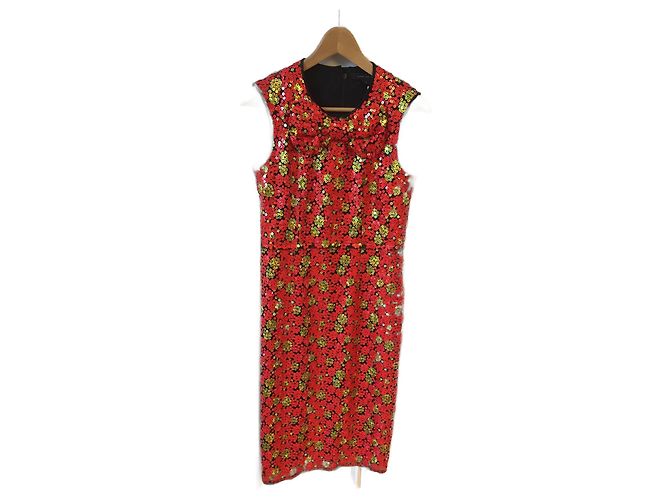 MARC JACOBS Dresses T.US 2 Polyester Red