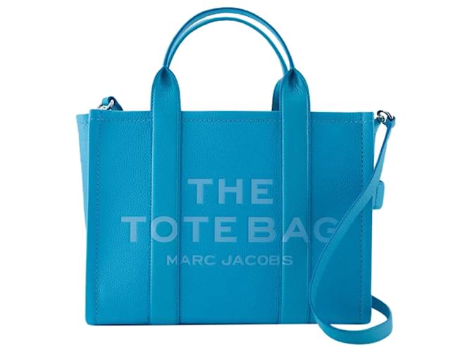 The Medium Tote - Marc Jacobs - Couro - Azul  ref.1245339