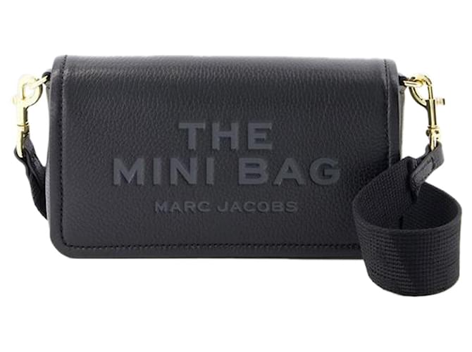 The Mini Crossbody - Marc Jacobs - Leather - Black  ref.1245340