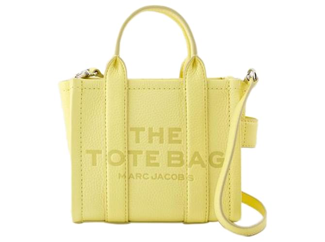 The Mini Crossbody Tote - Marc Jacobs - Leather - Yellow  ref.1245374