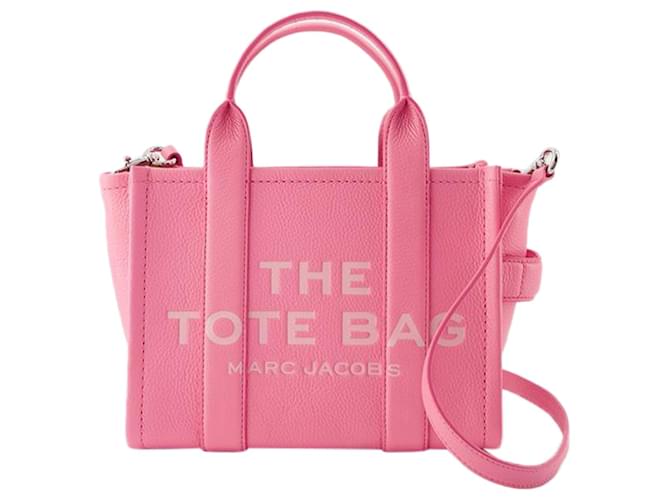 The Small Tote Bag - Marc Jacobs - Piel - Rosa Cuero  ref.1245375