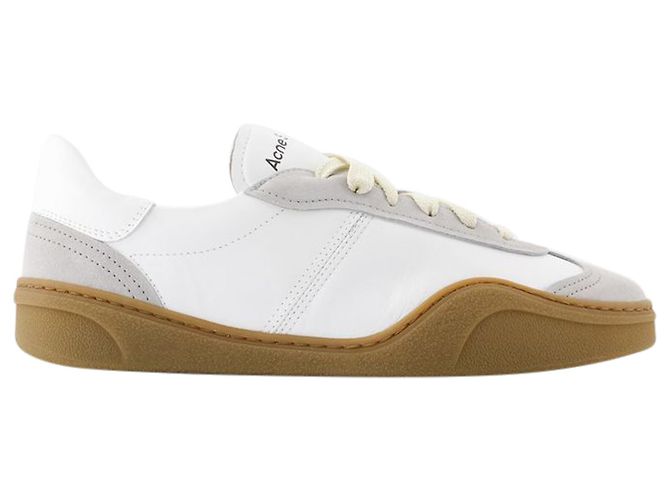 Scarpe da ginnastica Bars M - Acne Studios - Pelle - Bianco/marrone