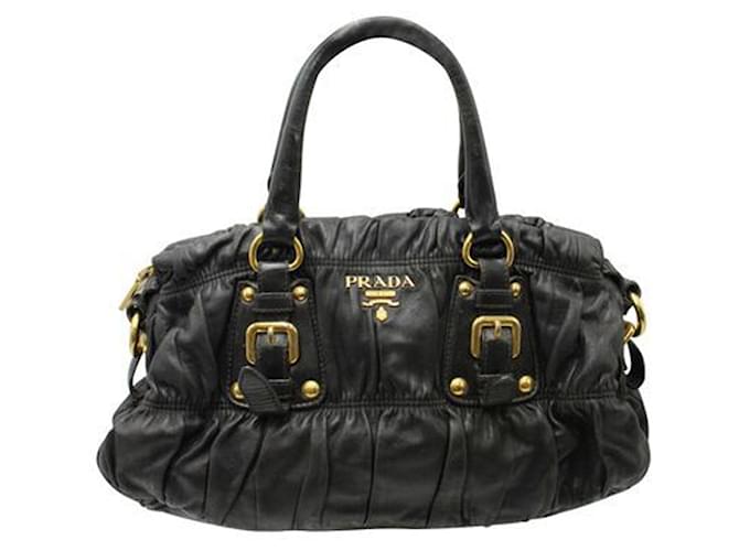 Prada Black Classic Nappa Leather Handbag  ref.1245621