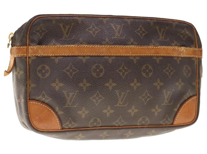 Louis Vuitton Monogram Compiegne 28 Pochette M51845 LV Auth em5647 Monogramma
