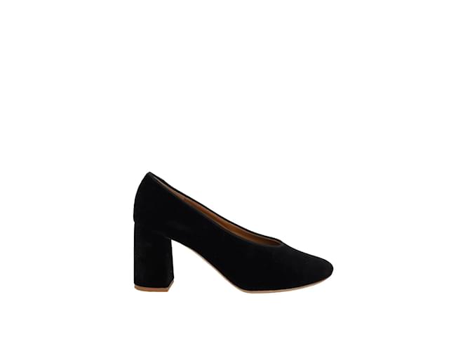 Chloé Suede heels Black Deerskin  ref.1245792