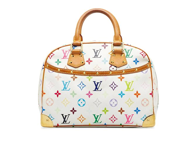 Sacs à main LOUIS VUITTON Lin Blanc  ref.1245823