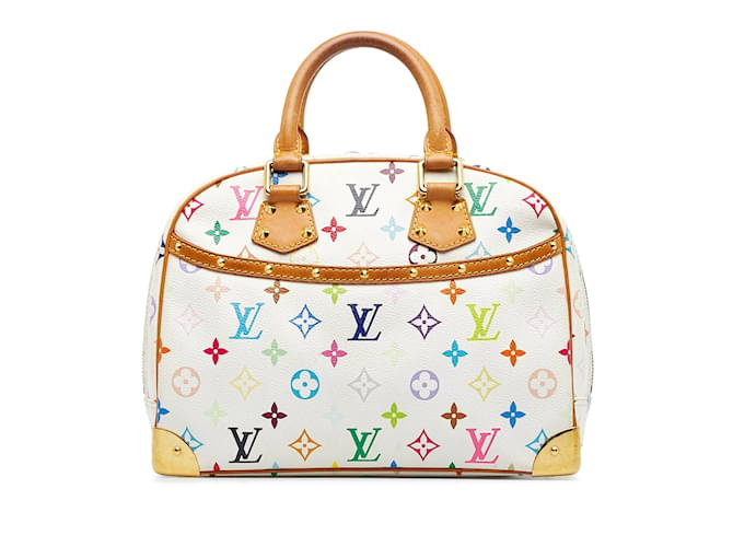 LOUIS VUITTON Handbags White Linen  ref.1245823