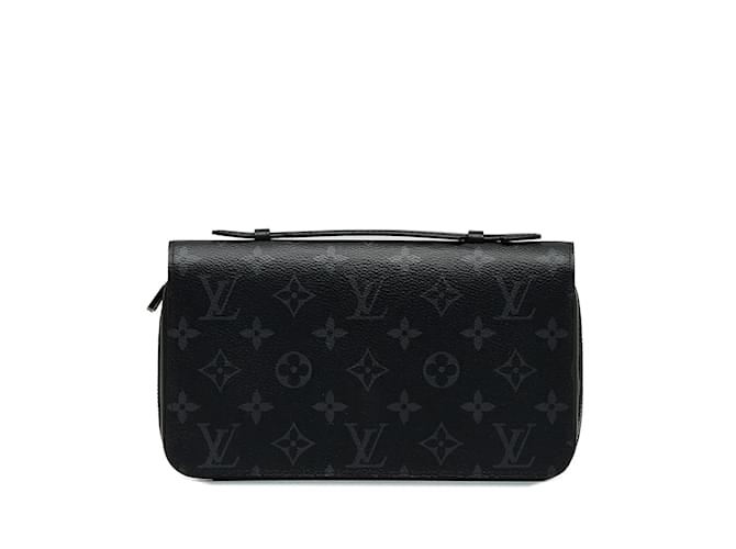 Zippy LOUIS VUITTON Small bags, wallets & cases Black Leather  ref.1245972