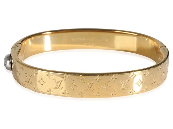 Louis Vuitton Nanogram Cuff in  Gold Plated Gold-plated  ref.1246046