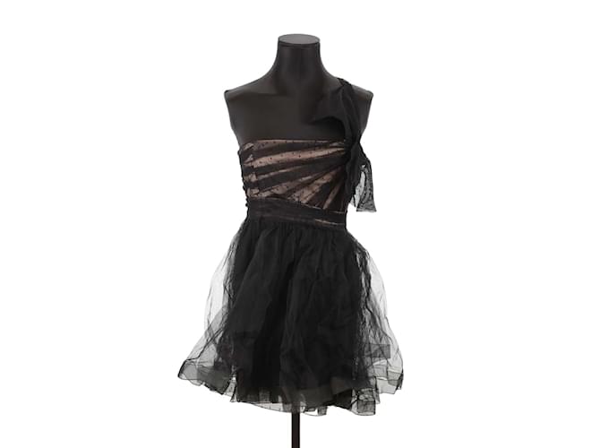Red Valentino Dress with lace Black  ref.1246129