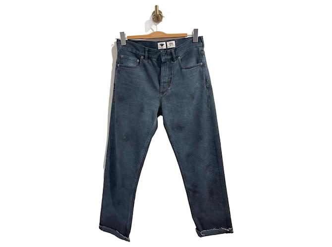 DIOR  Jeans T.fr 34 cotton Blue  ref.1246142