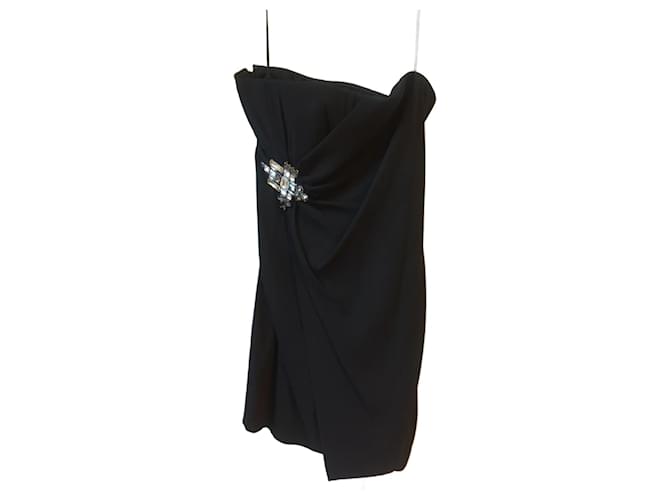 Dsquared2  Dresses T.International S Viscose Black  ref.1246156