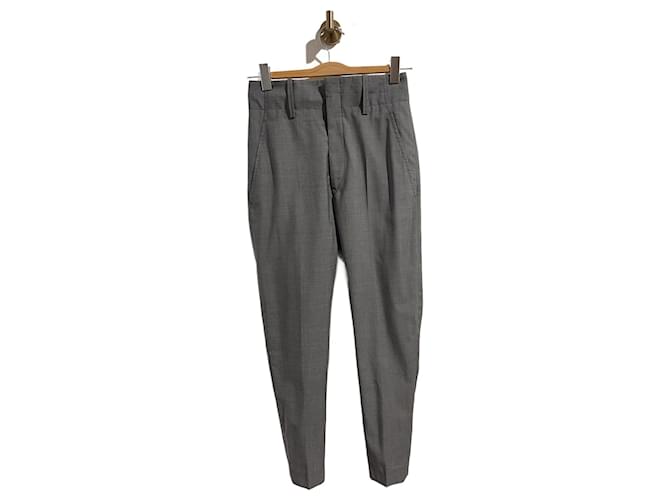 ISABEL MARANT ETOILE  Trousers T.International XS Wool Grey  ref.1246159