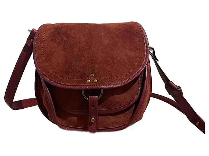JEROME DREYFUSS  Handbags T.  Suede Red  ref.1246162