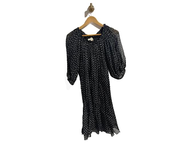 ISABEL MARANT ETOILE  Dresses T.International S Cotton Black  ref.1246180