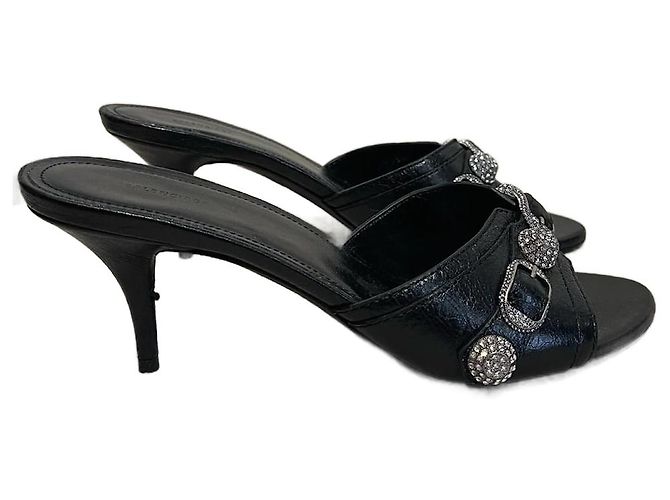 Sandali BALENCIAGA T.EU 38 Pelle Nero