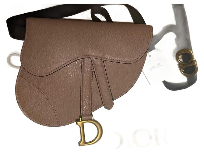 Christian Dior Bauchtasche Rosa Leder Pink