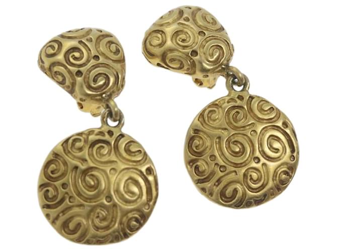 GIVENCHY Earring metal Gold Auth am5775 Golden  ref.1247099