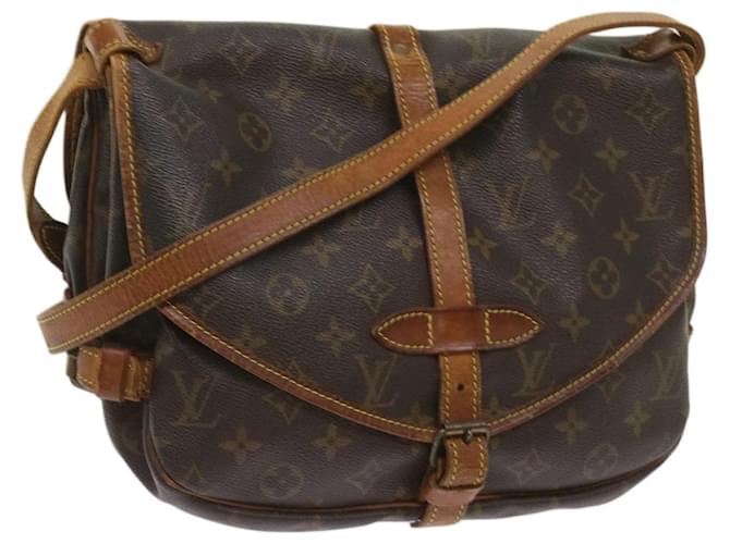 Louis Vuitton Monogram Saumur 30 Shoulder Bag M42256 LV Auth am5659 Cloth  ref.1247136