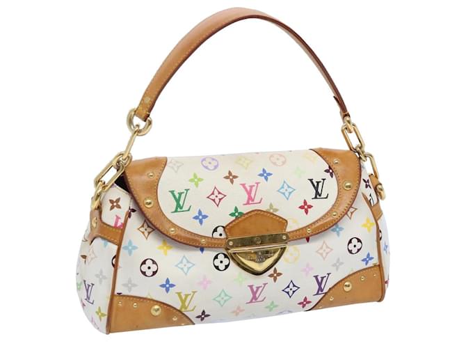 LOUIS VUITTON Monogram Multicolor Beverly MM Shoulder Bag M40203 Auth yk10439 White  ref.1247138