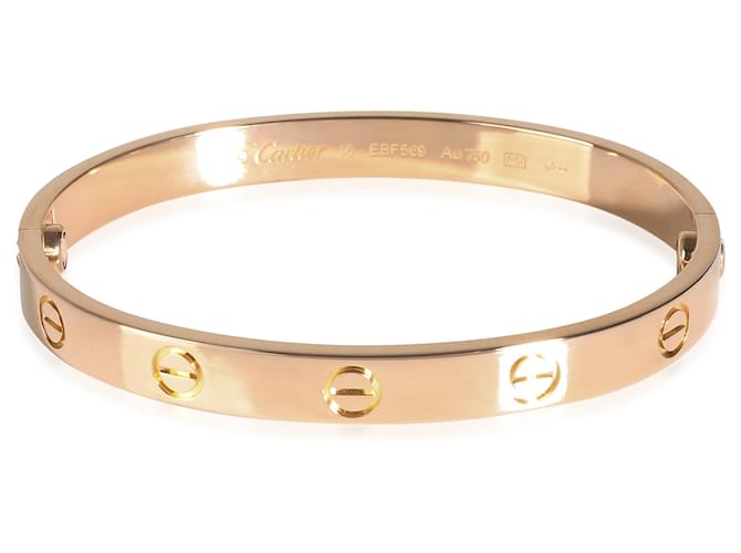 Cartier love bracelet in 18K 18k Rose Gold Pink gold  ref.1246287