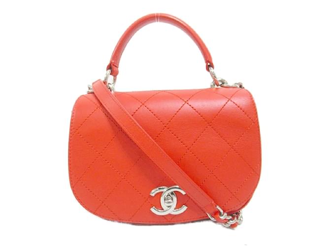 Chanel Bolso CC Ring My Bag con solapa Cuero  ref.1246580