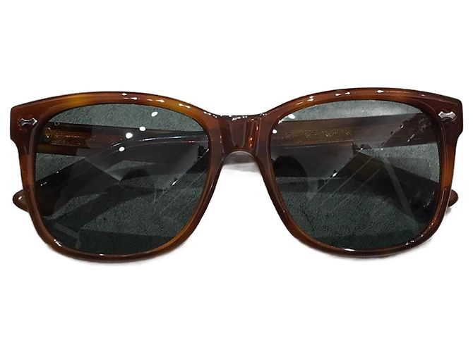 GUCCI Sonnenbrille T. Kunststoff Kamel