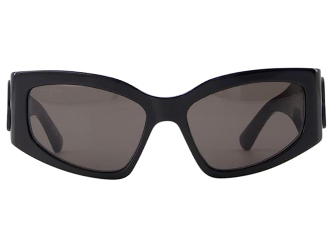 BB0321s Sunglasses - Balenciaga - Acetate - Black Cellulose fibre  ref.1246905