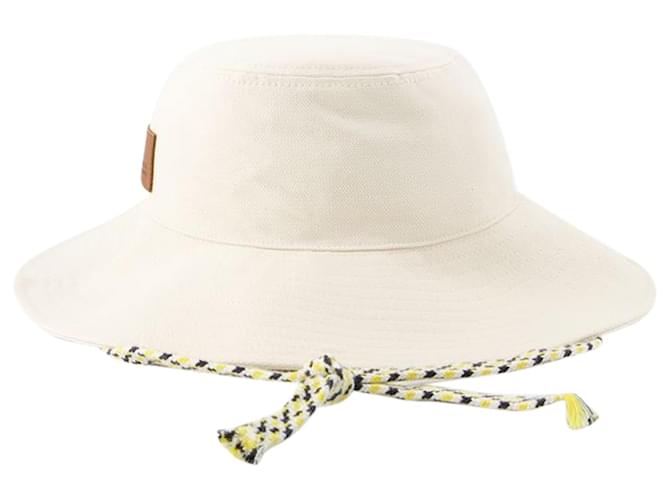 Fadelya Gd Bucket Hat - Isabel Marant - Cotton - Beige  ref.1246918