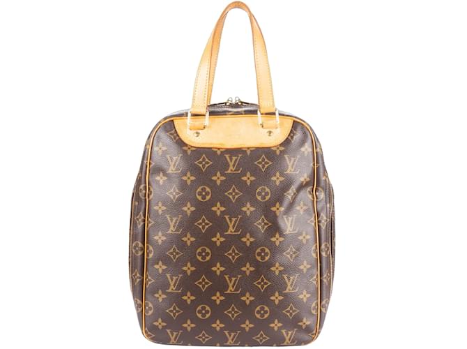 Louis Vuitton Canvas Monogram Excursion Handbag Brown Cloth  ref.1247221