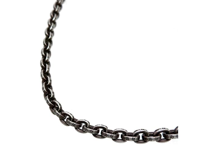 Autre Marque Silver Paper Chain Necklace  ref.1247513